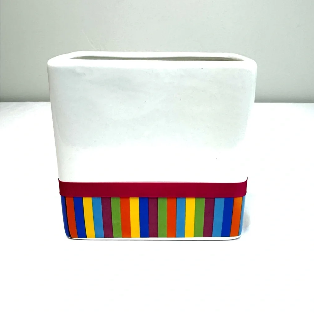 FTD Happy Birthday Ceramic Vase Planter Container Holder 6